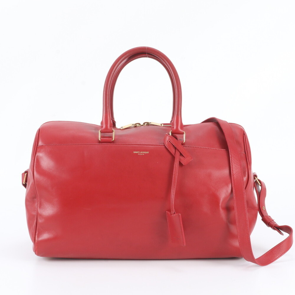Saint Laurent Paris Leather 2-Way Shoulder Bag, Crossbody Handbag, Tote Bosto...